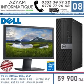 08-PC DE BUREAU DELL 21.5 i5-6500